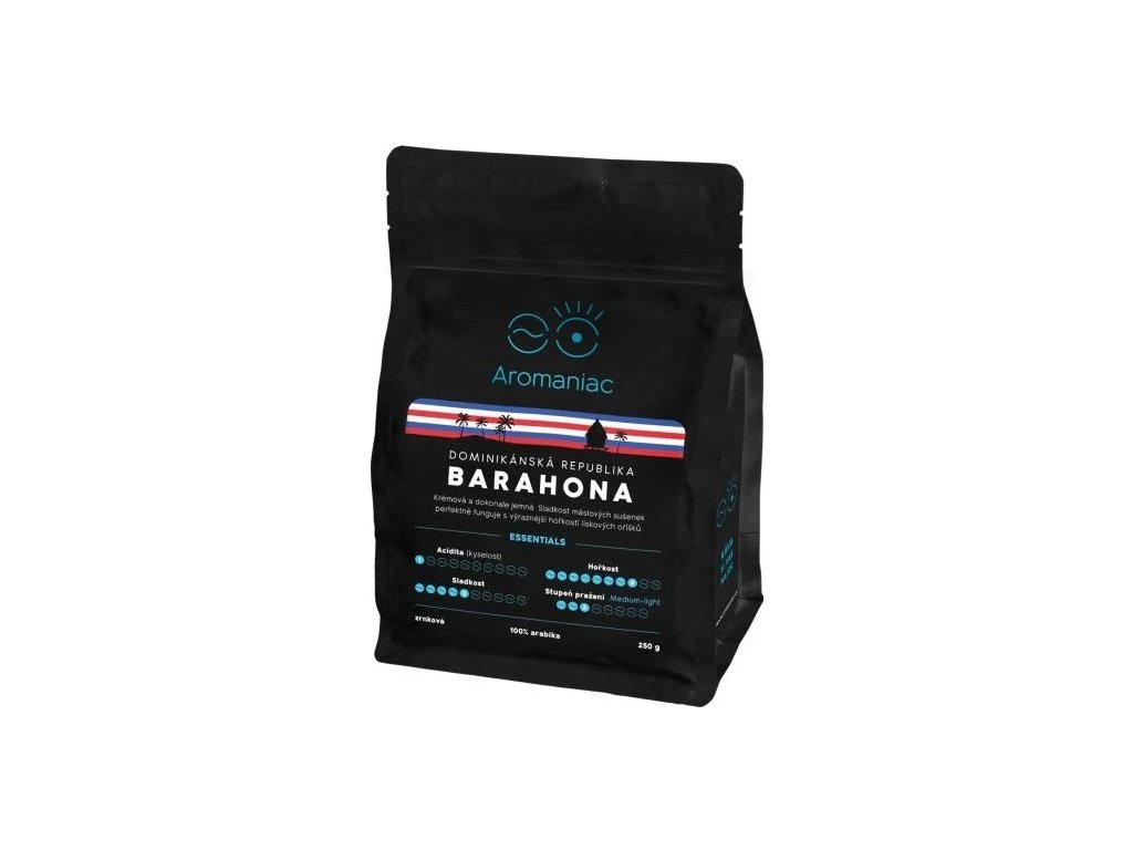 Café Aroumaniaque Fraîchement torréfié République Dominicaine Haricots Barahona 250 g Disponible maintenant