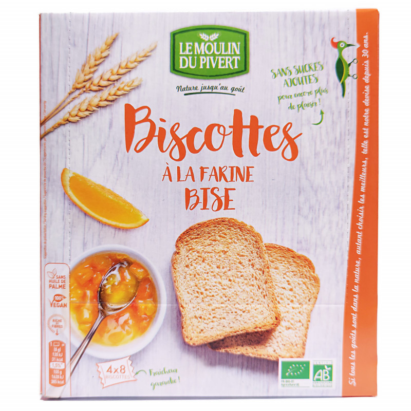 Biscottes À La Farine Bise 270g Bio En ligne